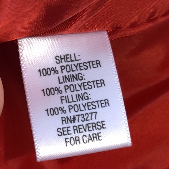 Croft & Barrow Quilted Red Vest Petite Extra Small - Picture 6 of 7